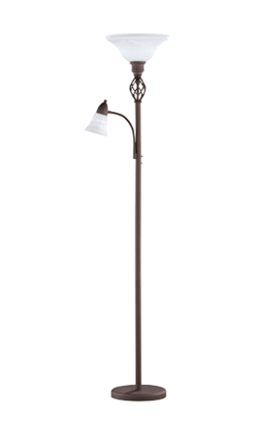 RUSTICA II | Stojaca retro elegantná lampa
