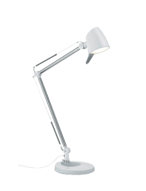 RADO | Stolná minimalistická biela LED lampa