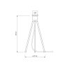TRIPOD TABLE VITA copenhagen 321158 dimf326aaa2
