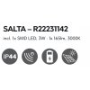 R22231142 SALTA | Solárne vonkajšie svietidlo IP44 s pohybovým senzorom
