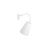 FLEX SHADE WHITE I 9764 | lampa s ohybným ramenom