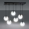 COSMO 6 | závesné svietidlo so sklenenými guľami