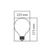 LED-POL  | ORO04137  | ORO | LED žiarovka E27 G125 10,5W