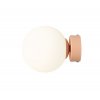 ALDEX | 1076C11_S | BALL CORAL | Nástenná lampa v korálovej povrchovej úprave