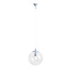 ALDEX | 562G16 | GLOBE DUSTY BLUE | Minimalistická závesná lampa