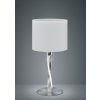 TRIO | NANDOR | Stolná niklová moderná LED lampa