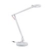 AMSTERDAM | Stolná minimalistická biela LED lampa