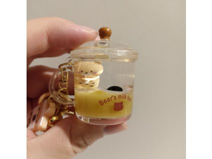 Medvídek v hnědé tekutině - hrneček