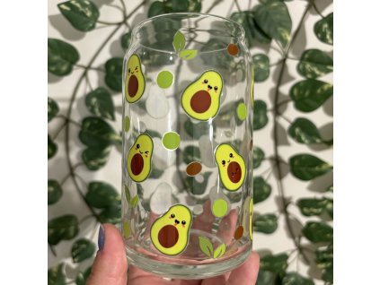 Sklenička - Avokádo