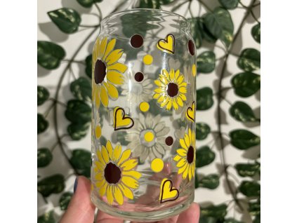 Sklenička - Slunečnice
