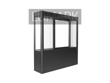 B140950 florentina 2x0,5 MAXI dunkelgrau offen Rendering1 web