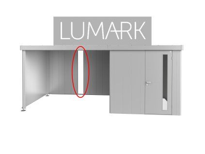47033 neo lichtpaneel silber frontal focus rendering