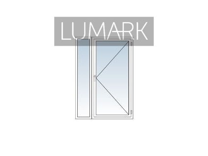 Plastic entrance door R2