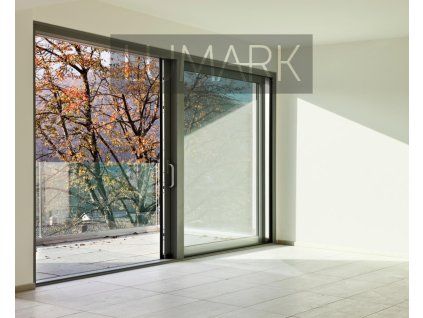 Sliding aluminum doors