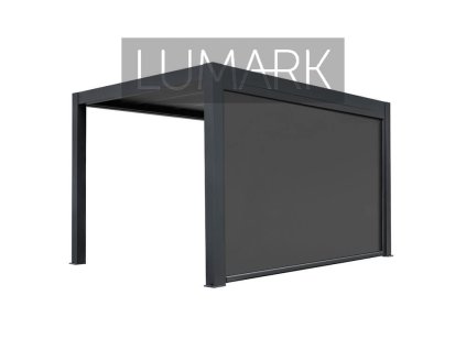 Pergola ZEUS screen roller S8A anthracite 3m-6m electric