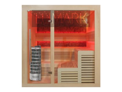 Valhalla Sauna 1213A poplar wood