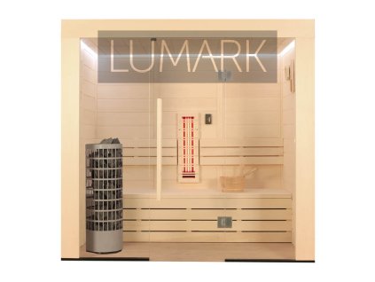 Sauna Helios Infra combi E1203C-IR Topol