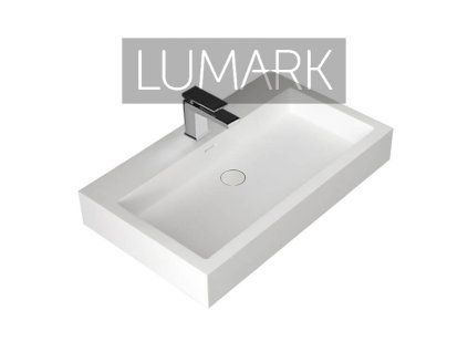 Waschbecken Bellaro LP4508 weiß 80x48 glänzend