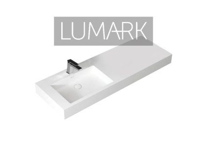 Bellaro LP4514L sink white 140x48cm matte