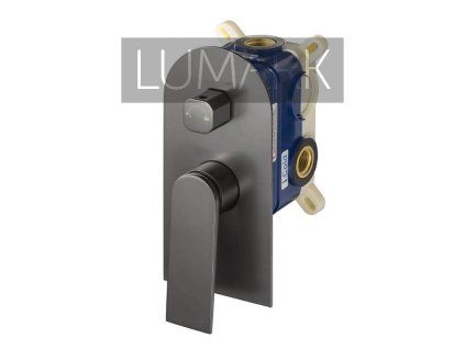 Built-in shower mixer Arigo 971769 matte graphite