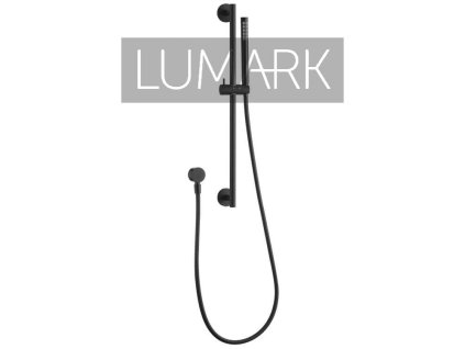 Shower set Aureo 870918-2 black