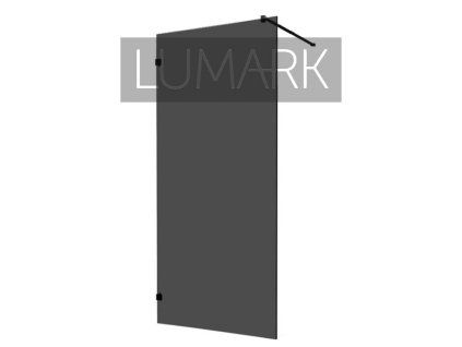 Shower wall Bella-Wallk in LW0900-B black