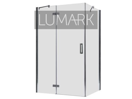 Framed shower enclosure LBS1505-B black