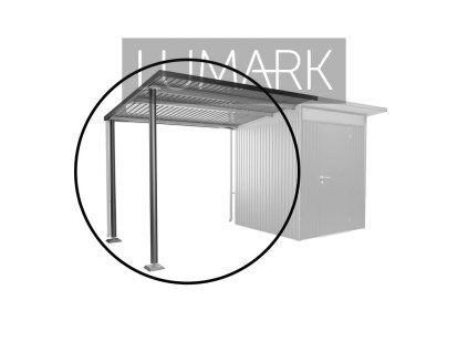 17010 17056 Seitendach L AvantGarde A1 dunkelgrau Focus Rendering web