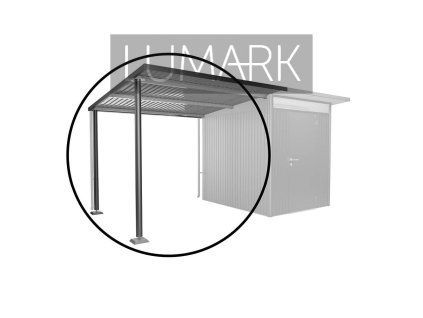 17020 17066 Seitendach L AvantGarde A2 dunkelgrau Focus Rendering web