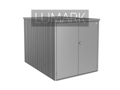 58040 Minigarage L quarzgrau Rendering