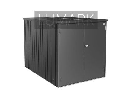 Minigarage dunkelgrau Rendering 1