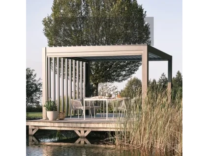 9003414922266 Pergola 4x3 dunkelgrau Lam silber Sujet3.fa08903b