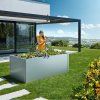 64015 HochBeet 2x1 silber People Sujet