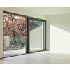 Sliding aluminum doors