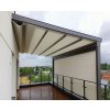 Pergola with sliding PVC roof ZIRCA