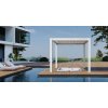 Pergola ZEUS P8-3A extreme white 3x3m electric