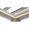 Pergola ZEUS P8-3C extrem weiß 3x5m elektrisch