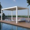 Pergola ZEUS P8-3C extreme white 3x5m electric