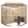 Valhalla Sauna 1201A poplar wood