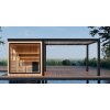 Sauna Kuutio X7L im Freien