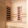 Sauna Helios Infra 1250E bez ohřívače jedle kanadská