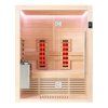 Sauna Helios Infra 1250C s ohřívačem jedle kanadská
