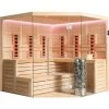 Sauna Helios Infra combi E1611C-IR Canadian fir