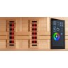 Sauna Helios Infra combi E1611C-IR Canadian fir