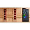 Sauna Helios Infra kombi E1611C-IR jedle kanadská