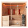 Sauna Helios Infra kombi E1612C-IR jedle kanadská