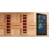 Sauna Helios Infra kombi E1612C-IR jedle kanadská