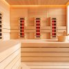 Sauna Helios Infra combi E1613C-IR Canadian fir