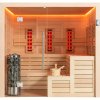 Sauna Helios Infra combi E1613C-IR Canadian fir