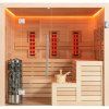 Sauna Helios Infra kombi E1613C-IR jedle kanadská
